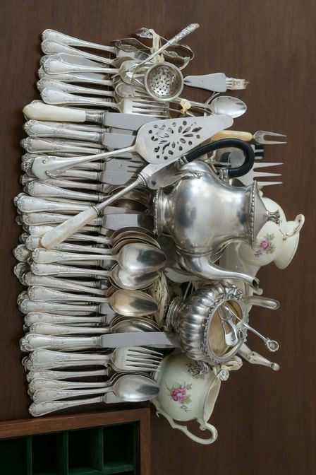 Sterling Flatware & Tea Sets